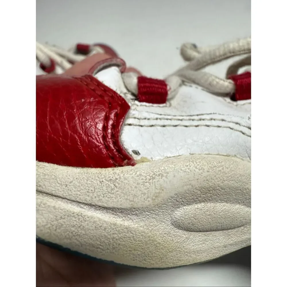 REEBOK QUESTION MID INFANT/TODDLER RED WHITE Size 9